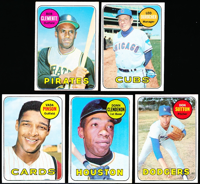 1969 Topps Bb 5 Diff