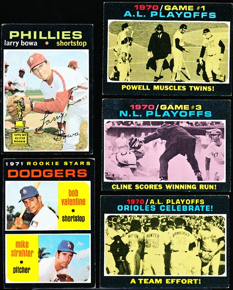 1971 Topps Bb- 50 Diff