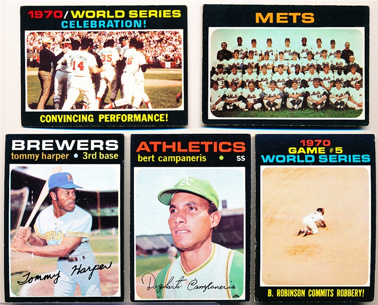 1971 Topps Bb- 50 Diff