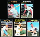 1971 Topps Bb- 5 Diff