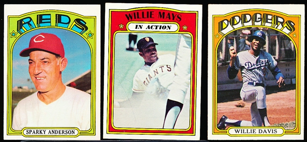 1972 Topps Bb- 60 Asst