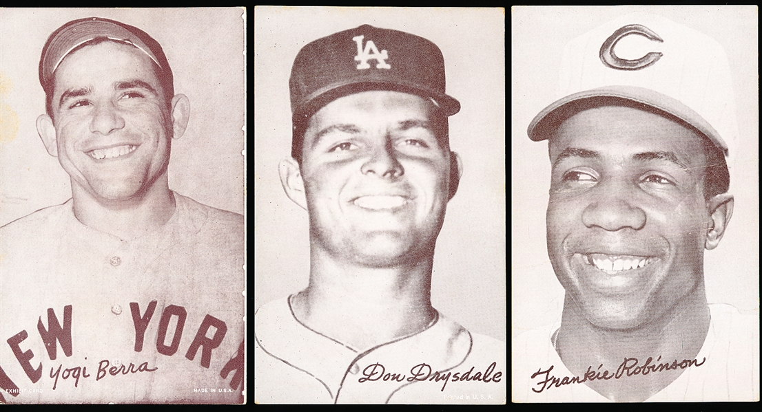 1947-66 Bb Exhibits- 3 Diff