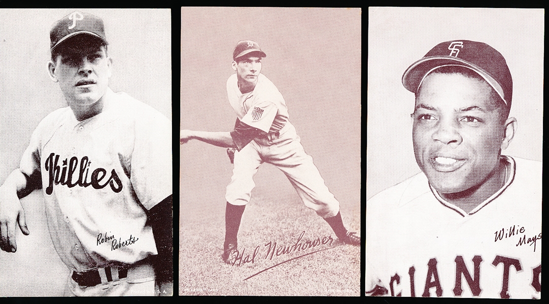 1947-66 Bb Exhibits- 3 Diff