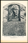1944-45 Albertype B&W Hall of Fame Postcards- Type 1- Al Spalding