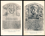 1946-52 Albertype B&W Hall of Fame Postcards- Type 2- 2 Diff
