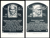 1958-63 Artvue B&W Hall of Fame Postcards- Type 2- 5 Diff