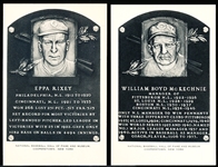1958-63 Artvue B&W Hall of Fame Postcards- Type 2- 5 Diff