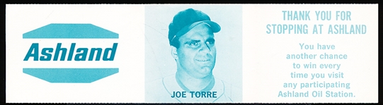 1967 Ashland Oil Baseball- Joe Torre