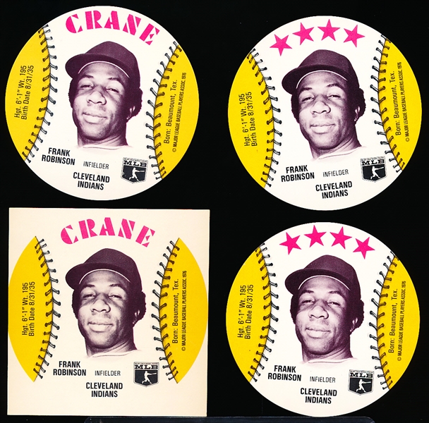 1976 MSA Bb Discs- Frank Robinson- 8 Diff