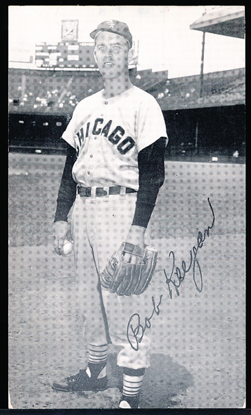 Autographed Bob Keegan Chicago White Sox MLB J. D. McCarthy Postcard