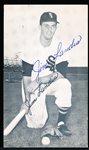 Autographed Jim Landis Chicago White Sox MLB J. D. McCarthy Postcard