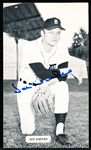 Autographed Joe Niekro Detroit Tigers MLB B/W J. D. McCarthy B/W Postcard