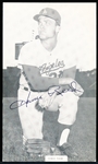 Autographed Howie Reed Los Angeles Dodgers MLB J. D. McCarthy B/W Postcard