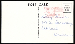 Autographed Dick Schofield Pittsburgh Pirates MLB J. D. McCarthy B/W Postcard