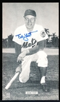 Autographed Eddie Yost New York Mets MLB J. D. McCarthy B/W Postcard