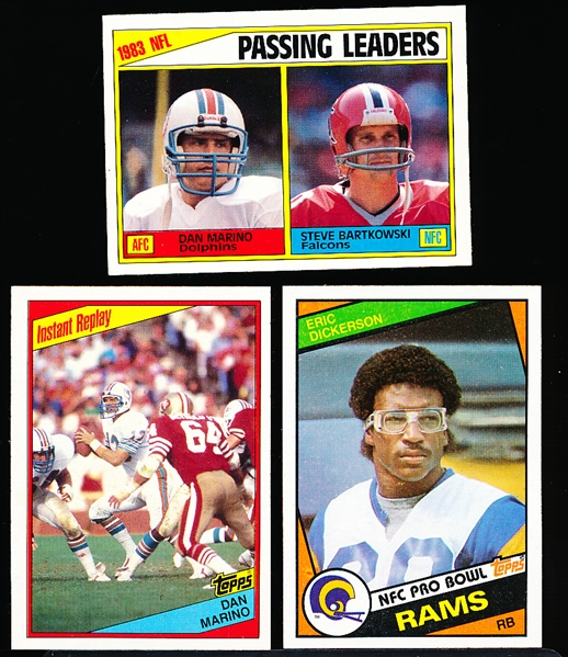 1984 Topps Ftbl.- 3 Star Cards