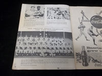 1958 World Series MLB Program- New York Yankees @ Milwaukee Braves