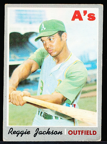 1970 Topps Bsbl. #140 Reggie Jackson