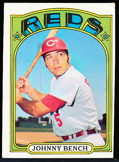 1972 Topps Bsbl. #433 Johnny Bench
