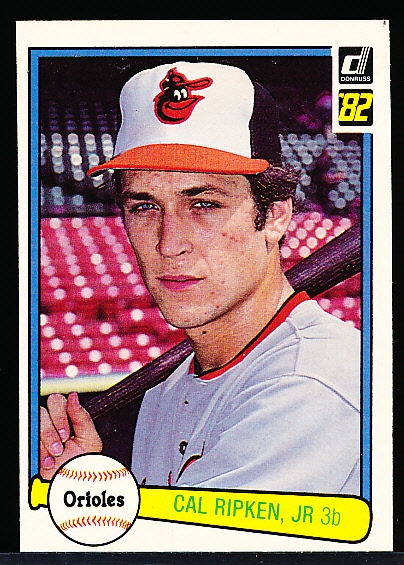 1982 Donruss Bsbl. #405 Cal Ripken, Jr. RC