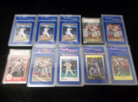 1989-92 Star Company Bsbl.- 11 Asst. Graded Cal Ripken, Jr. Promo Cards