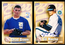 1998 Best Minors Bsbl. “Autograph”- 2 Diff.
