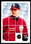 2001 Just Minors Bsbl. “Autograph” #BA.51 Barry Zito
