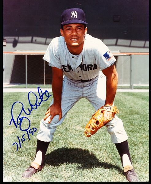 Autographed Roy White New York Yankees MLB Color 8” x 10” Photo