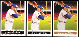 2003 Topps Gallery Bb- #29 Duke Snider, Brooklyn Dodgers- 3 Diff.