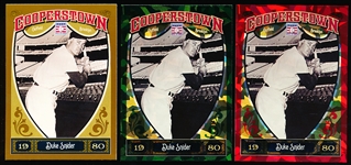2013 Panini Cooperstown Bb- #58 Duke Snider, Brooklyn- 3 Diff.