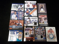 Twelve Asst. N.Y. Mets Jersey Insert Cards- 2004-’18 Asst Brands & Issues