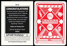 Duke Snider- 2 Diff. National Sports Collector’s Convention Cards