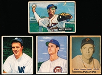 Four Baseball Cards