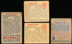 Four Baseball Cards