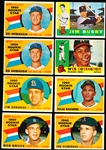 1960 Topps Bb- 8 Cards