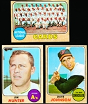 1968 Topps Bb- 9 Diff