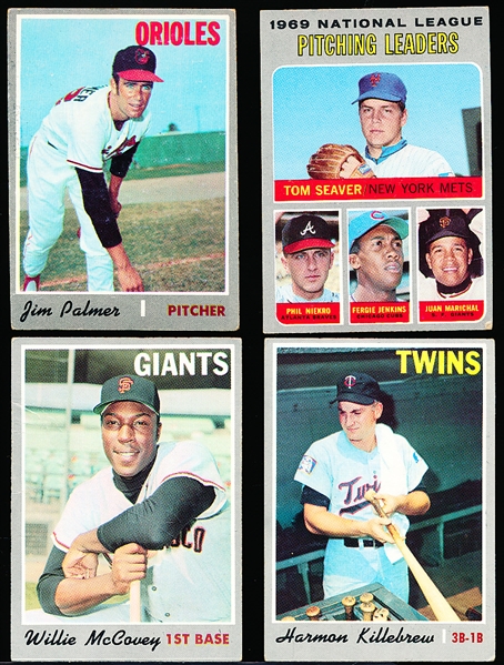 1970 Topps Bb- 35 Cards