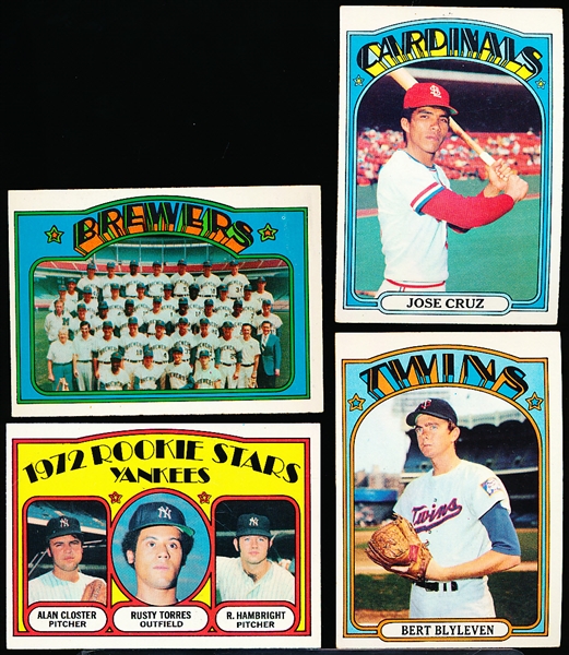 1972 Topps Bb- 32 Diff