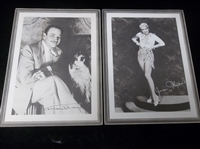1934 Lux Toilet Soap 9” x 12” “Studio Portraits of Leading Movie Stars”- 2 Diff.