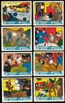 1936 M. Pressner & Co. “Government Agents vs. Public Enemies” (R61) Complete Individual Strip Tan Back Card Set of 24