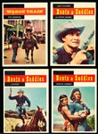 1958 Topps “T.V. Westerns” (R712-4)- 4 Diff. SP’s!