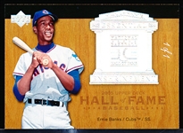 2005 Upper Deck Hall of Fame Baseball- Essential Enshrinement- #EE- EB1 Ernie Banks- Rainbow 1 of 1