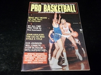 Winter 1965-66 Complete Sports “Pro Basketball” Magazine- Wilt Chamberlain Cover