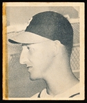 1948 Bowman Bb- #18 Warren Spahn, Braves