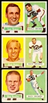 1957 Topps Fb- 4 Cards