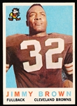 1959 Topps Fb- #10 Jimmy Brown, Browns