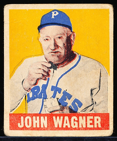 1948/49 Leaf Baseball- #70 Honus Wagner, Pirates