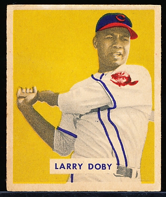 1949 Bowman Bb- #233 Larry Doby, Cleveland RC- Hi#