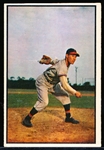 1953 Bowman Color Baseball- #114 Bob Feller, Cleveland