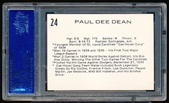 Autographed 1976 Goof’s Paints- Tulsa Oilers Minor League Bb- #24 Paul Dean – PSA/DNA Gem Mint 10 (Auto Only)